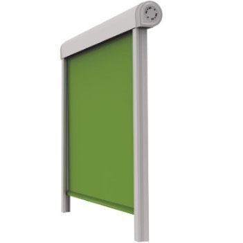 Ulkopuoliset tela-ohjatut rullaverhot