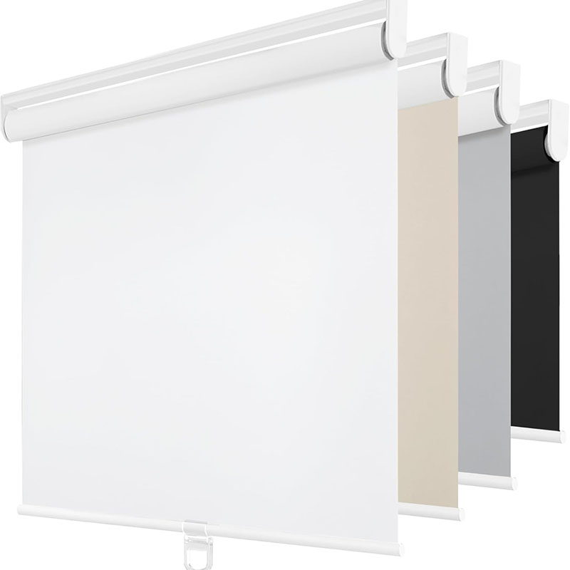 Rullaverhot lasihuoneeseen